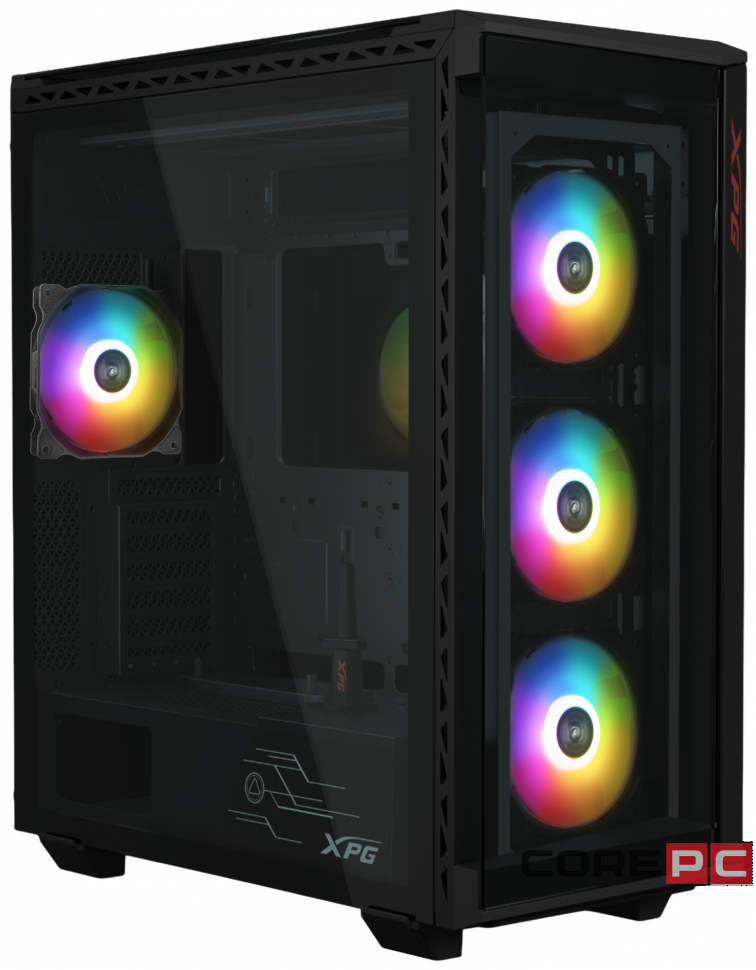 Компьютерный корпус ADATA XPG BATTLECRUISER II ST RGB Black (BATTLECRUISERIIST-BKCWW)