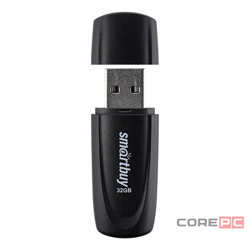 USB флеш накопитель Smartbuy 32GB Scout (SB032GB2SCK) черный