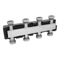 Гребенка VIEIR распределительная 4 выхода 1 1/2quot; VR211.2(1)