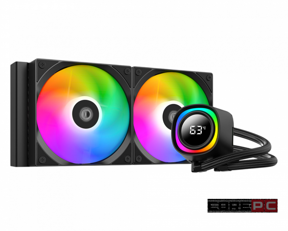 Система жидкостного охлаждения для процессора ID-COOLING FX240 TD ARGB Black