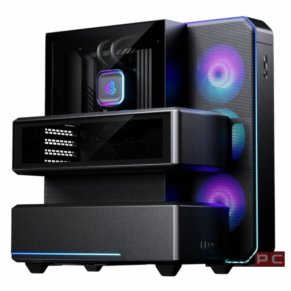 Компьютерный корпус PHANTEKS EX5 Plus ARGB Black (PH-EX526P_DBK01)