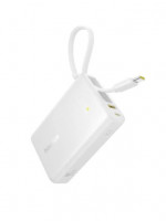 Powerbank Baseus PicoGo Digital Display 10000mAh 45W (10076803213-00) Moon White