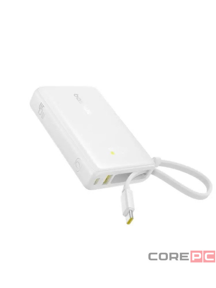 Powerbank Baseus PicoGo Digital Display 10000mAh 45W (10076803213-00) Moon White