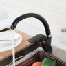 Смеситель для кухни Gappo G4150, рычажное управление, цвет черный