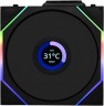 Вентилятор для корпуса Lian Li UNI FAN TL WIRELESS LCD 120 Reverse Blade 12RTLLCD1W1B ARGB Black (G99.12RTLLCD1W1B.R0)