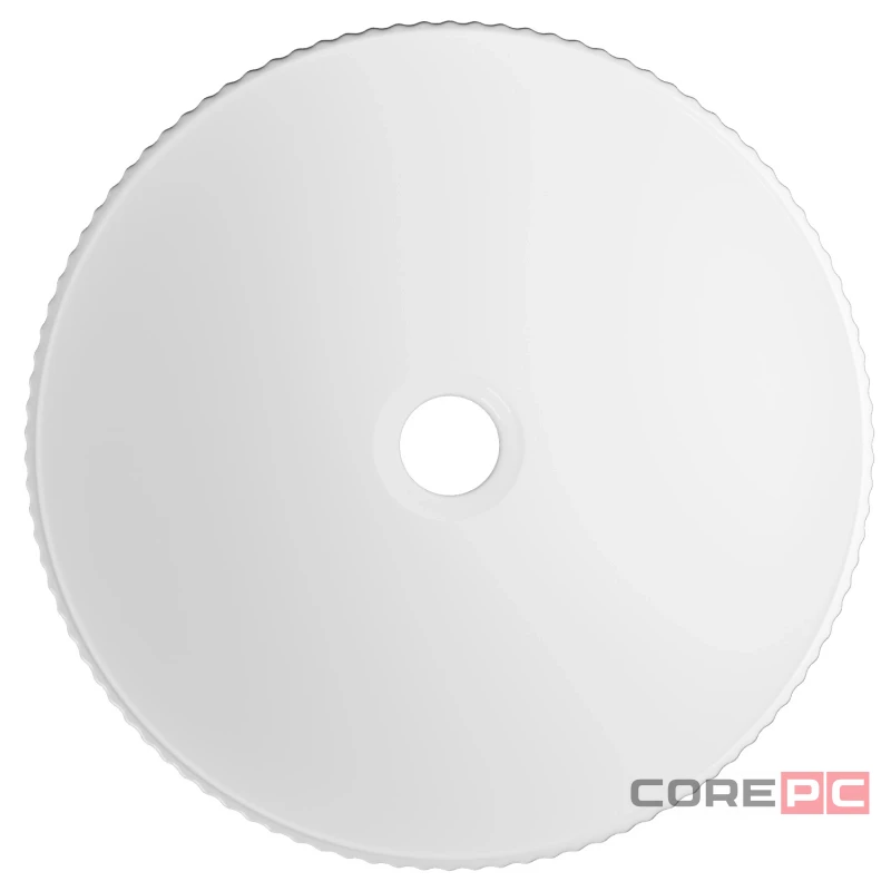 Раковина накладная на столешницу WAVE WAVE 552552, фарфор, округлая, белый