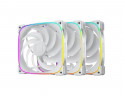 Комплект вентиляторов для корпуса Geometric Future Squama 2503W-14 ARGB White (1F2503W314000)