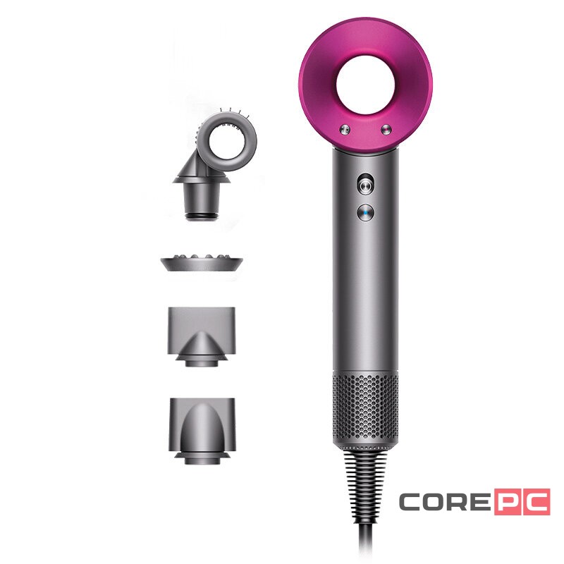 Фен Dyson Supersonic HD15 (Iron/Fuchsia)