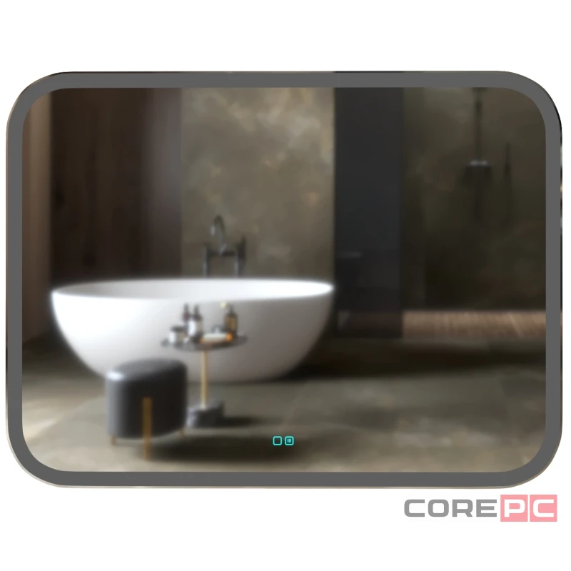 Зеркало MIXLINE Стив-2 915х685 сенсорный выключатель, светодиодная подсветка+ подогрев