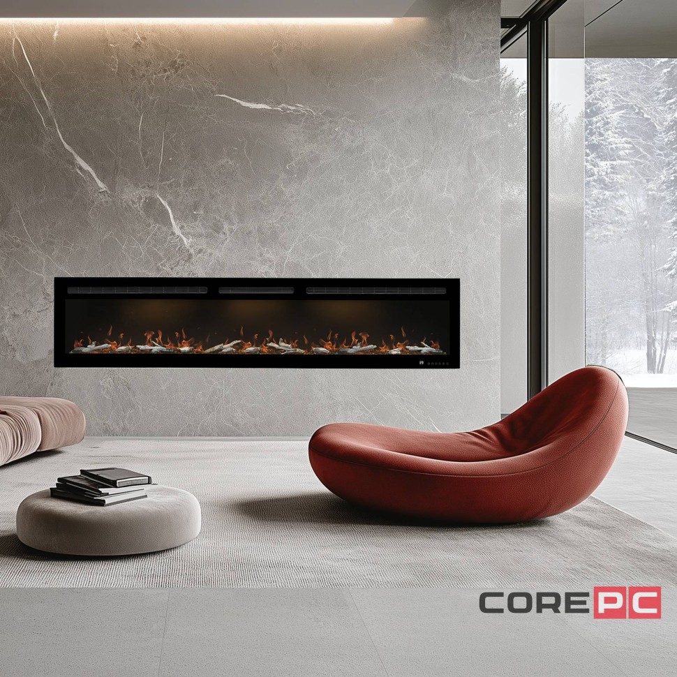 Очаг электрический Royal Thermo Allira RTFP/W-AL80LS