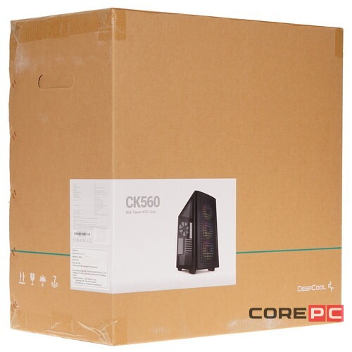 Компьютерный корпус Deepcool CK560 ARGB LED Black