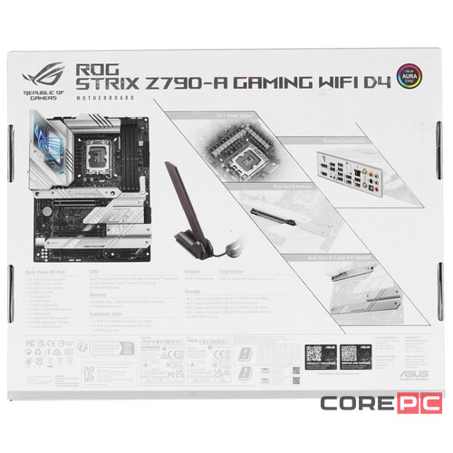 Материнская плата ASUS ROG STRIX Z790-A GAMING WIFI D4 (90MB1CN0-M0EAY0)