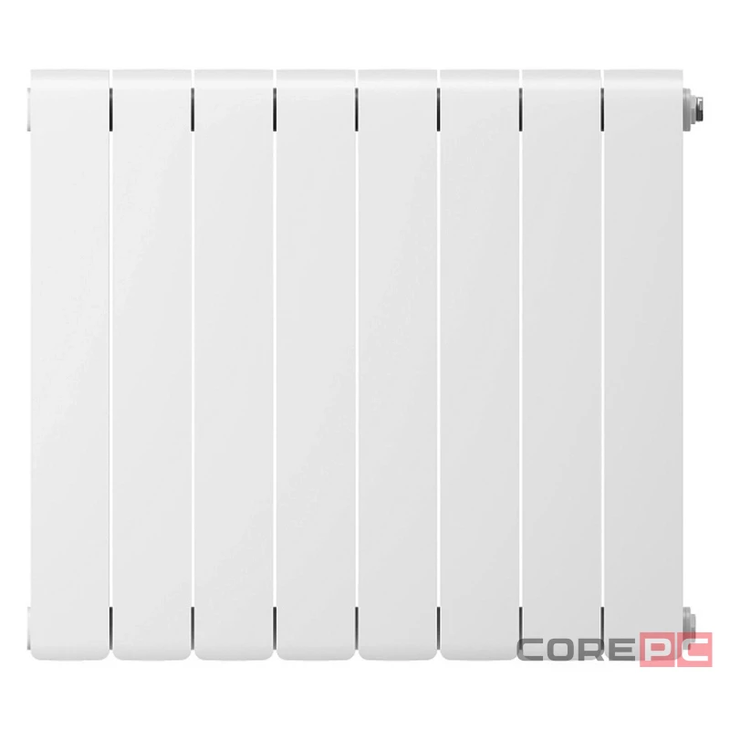 Радиатор биметаллический ROYAL THERMO Eclipse Белый 500х90  8 секций