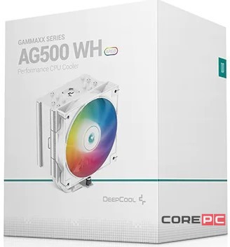 Кулер для процессора Deepcool AG500 WH ARGB