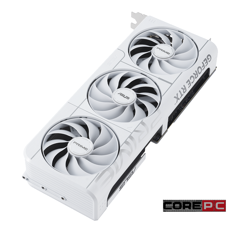 Видеокарта ASUS (PRIME-RTX5070-O12G-WHITE) GeForce RTX 5070 12GB PRIME OC WHITE (90YV0M19-M0NA00)