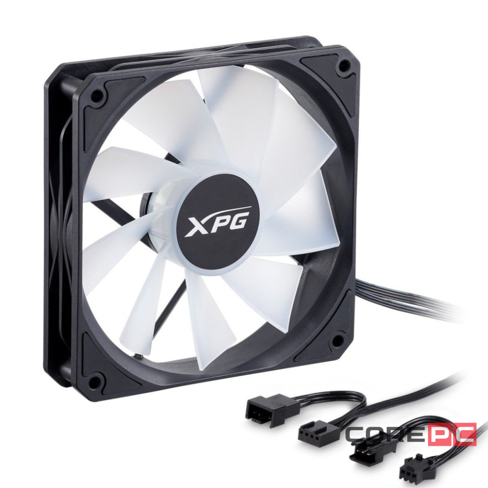 Вентилятор для корпуса ADATA XPG VENTOR120ARGBPWM-BKCWW