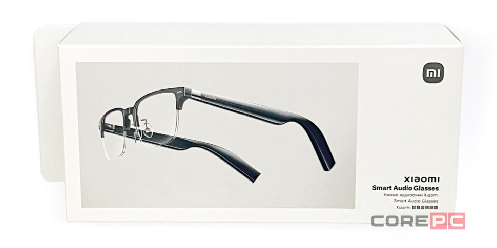 Умные аудиоочки Xiaomi Smart Audio Glasses (MJSS020GLFC) EU черные