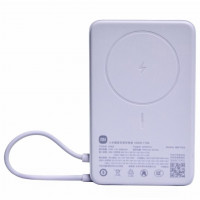 Powerbank с беспроводной зарядкой Xiaomi Magnetic Power Bank 10000mAh 7.5W (WPB1007Z) фиолетовый