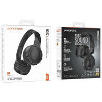 Стереонаушники Полноразмерные Borofone BO32 BT5.4/200mAh/8ч черные