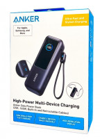Powerbank Anker Zolo (A1695P11) 25000mAh 165W 1USB/2C с проводом Type-C черный