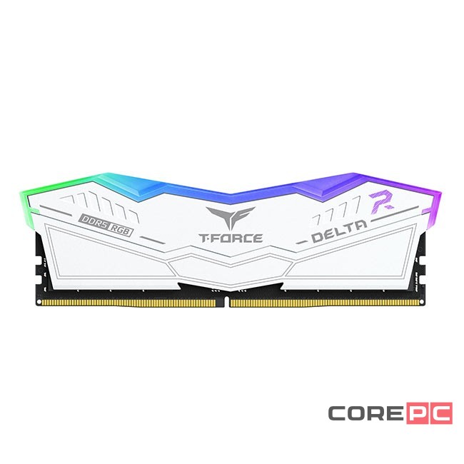 Оперативная память 32 Gb 7800 MHz TeamGroup T-FORCE DELTA RGB White (FF4D532G7800HC38DDC01)