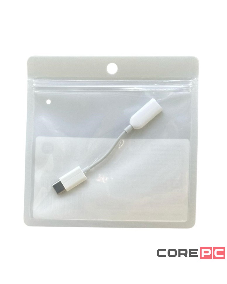 Переходник Xiaomi Type-C на 3.5мм белый