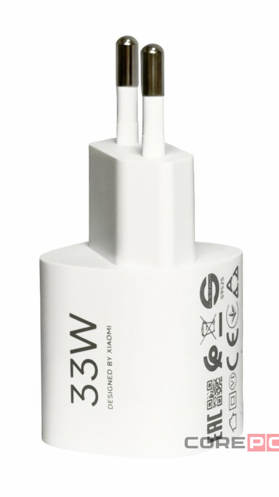 Сетевое зарядное устройство Xiaomi MI 33W Nano Power Adapter USB-C (BHR087LEU) белое