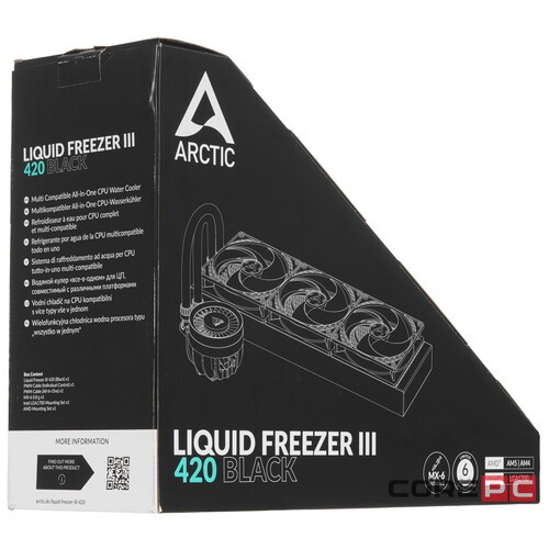 Система жидкостного охлаждения для процессора Arctic Cooling Liquid Freezer III 420 (ACFRE00137A)
