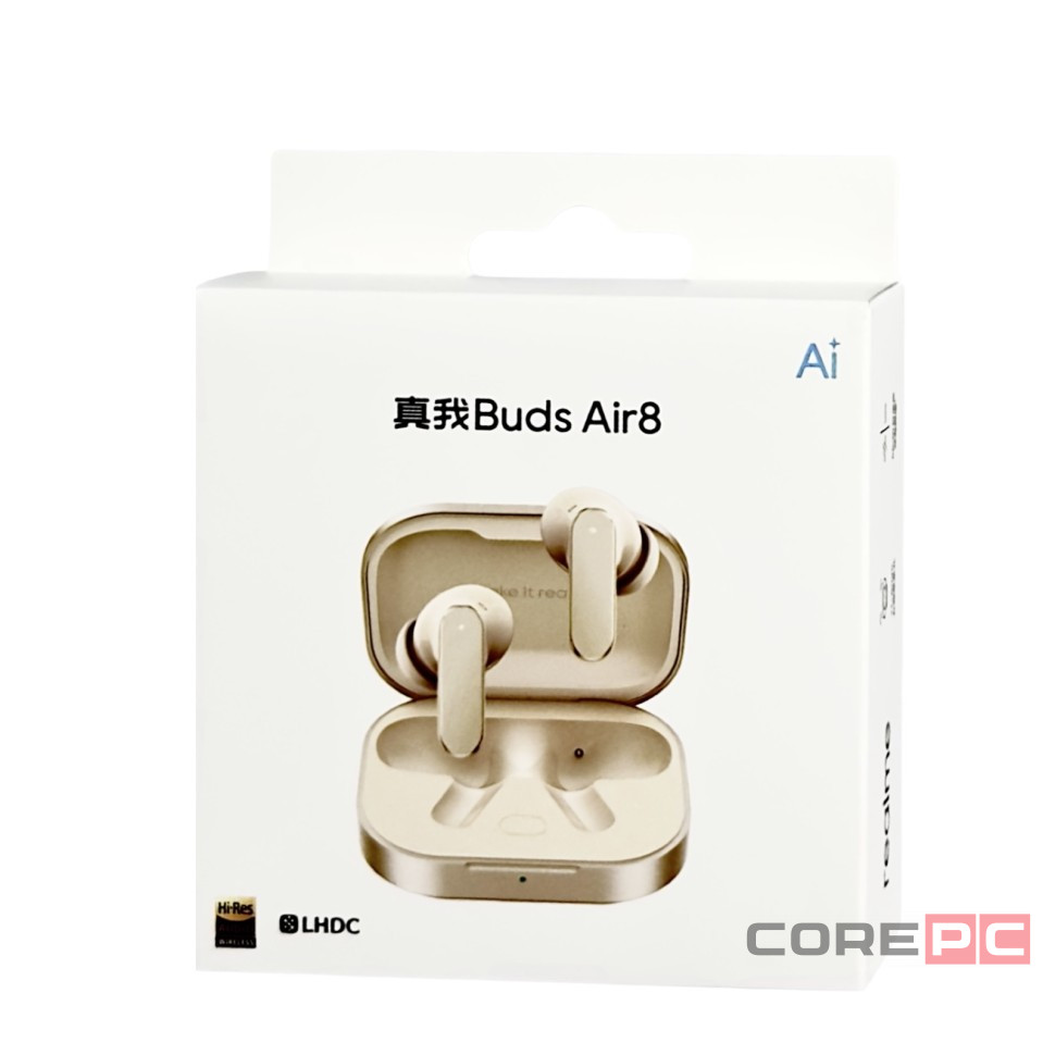 Беспроводные наушники TWS Realme Buds Air 8 RMA2503 золото