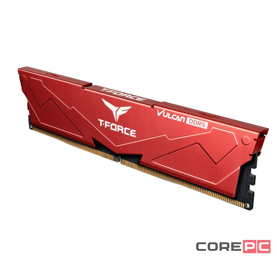 Оперативная память 64 Gb 6000 MHz Team Group T-FORCE VULCAN Red (FLRD564G6000HC38ADC01)