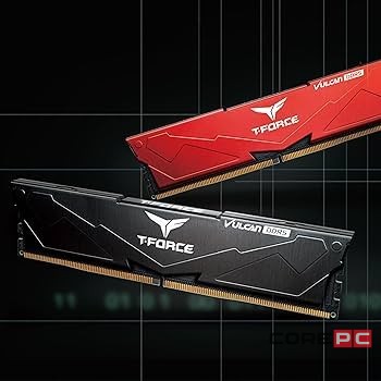 Оперативная память 64 Gb 6000 MHz Team Group T-FORCE VULCAN Red (FLRD564G6000HC38ADC01)