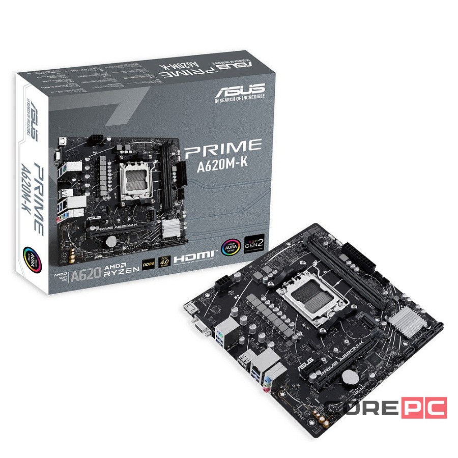 Материнская плата ASUS PRIME A620M-K 90MB1F40-M0EAY0