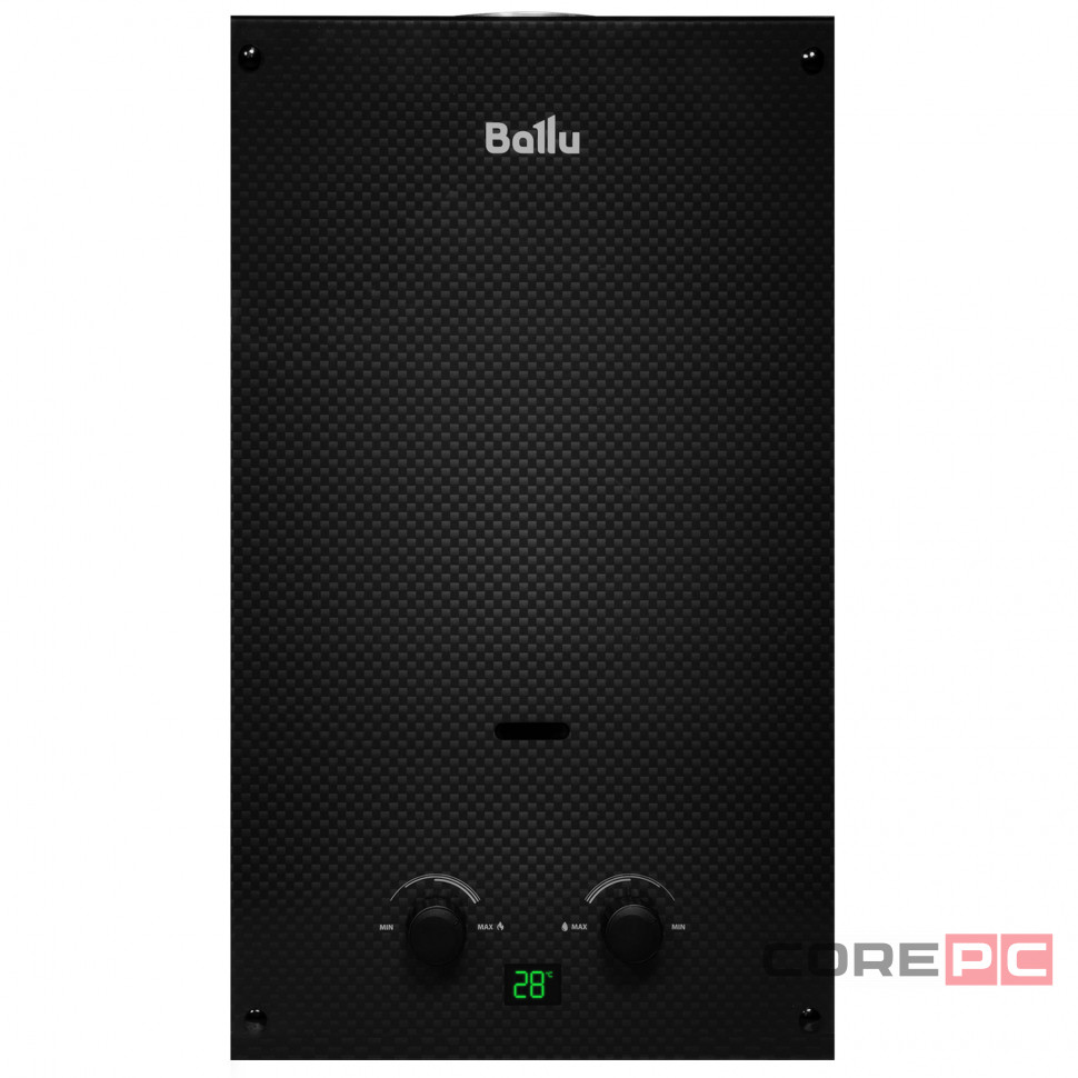 Колонка газовая Ballu GWH 10 Fiery Glass Carbon