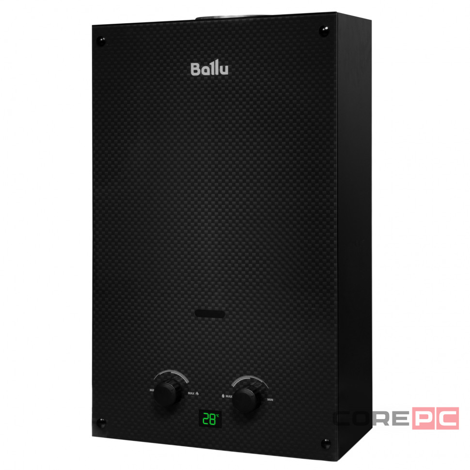Колонка газовая Ballu GWH 10 Fiery Glass Carbon