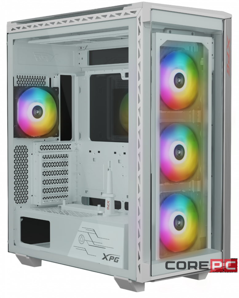 Компьютерный корпус ADATA XPG BATTLECRUISER II ST RGB White (BATTLECRUISERIIST-WHCWW)