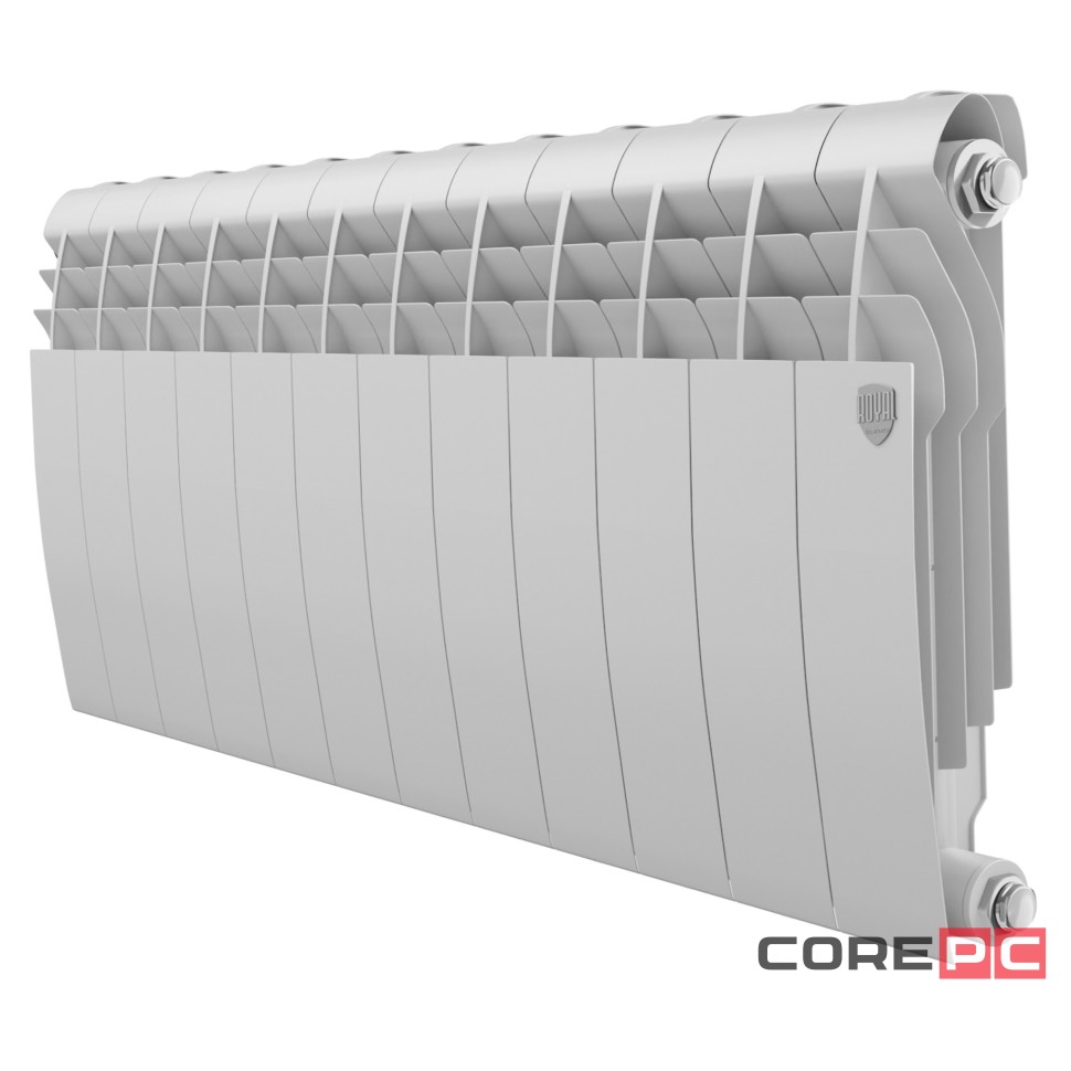 Радиатор биметаллический Royal Thermo BILINER B 350 Белый - 12 секц.