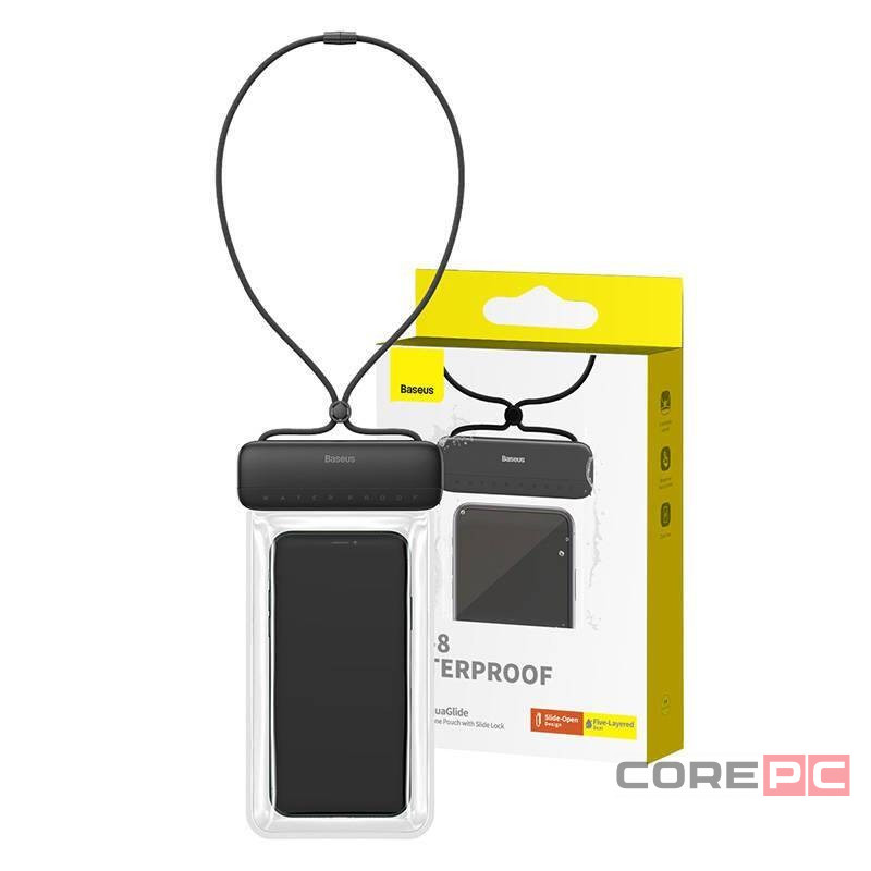 Водонепроницаемая сумка Baseus AquaGlide IPX-8 Waterproof P60263700113 черная
