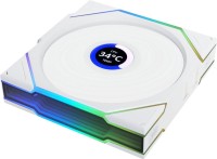 Вентилятор для корпуса Lian Li UNI FAN TL WIRELESS LCD 120 Reverse Blade 12RTLLCD1W1W ARGB White (G99.12RTLLCD1W1W.R0)