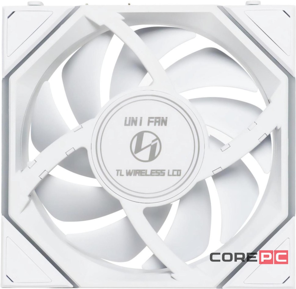 Вентилятор для корпуса Lian Li UNI FAN TL WIRELESS LCD 120 Reverse Blade 12RTLLCD1W1W ARGB White (G99.12RTLLCD1W1W.R0)