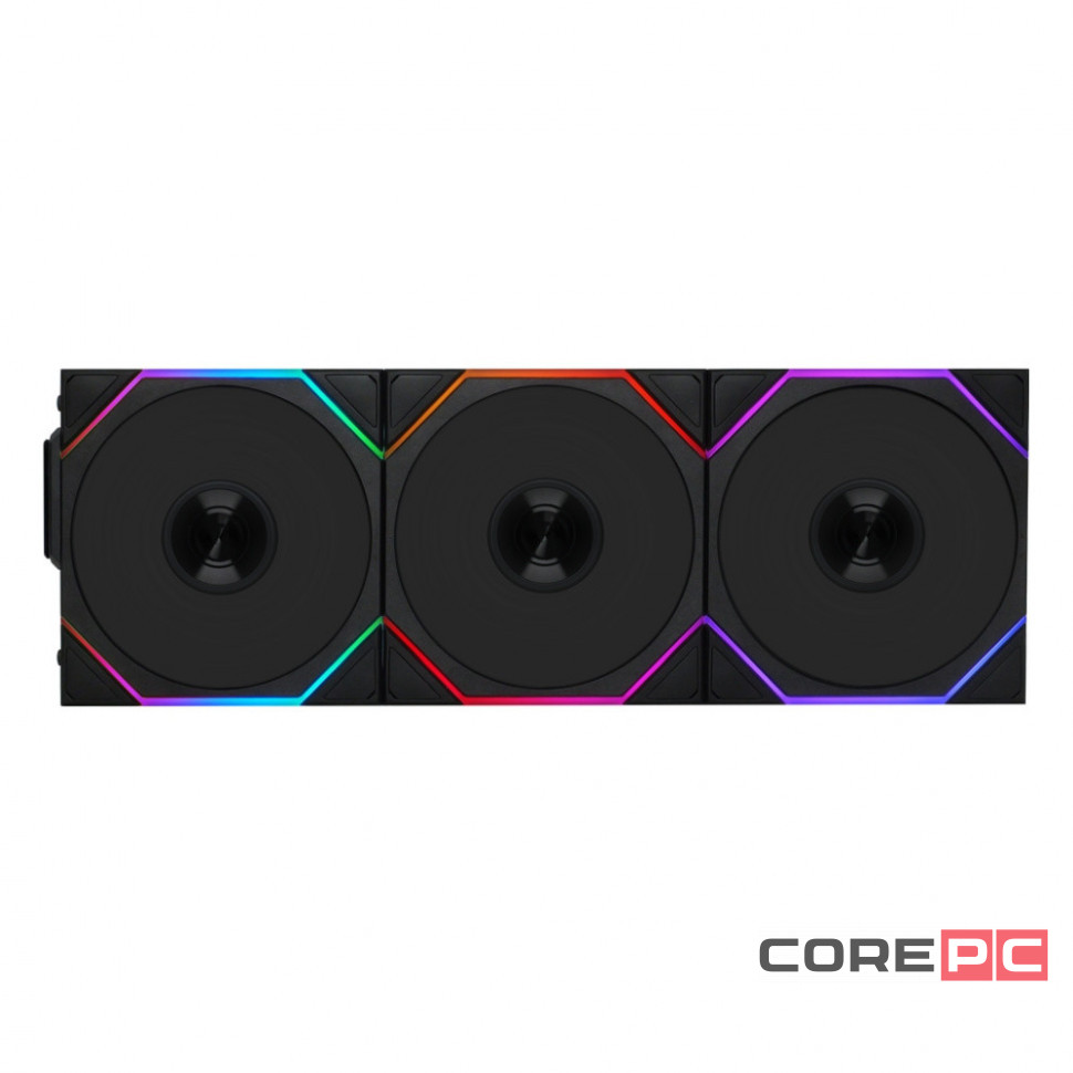 Комплект вентиляторов для корпуса Lian Li UNI FAN TL WIRELESS 120 Reverse Blade Black 12RTL1W3B