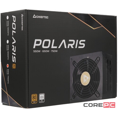 Блок питания Chieftec 750W POLARIS PPS-750FC