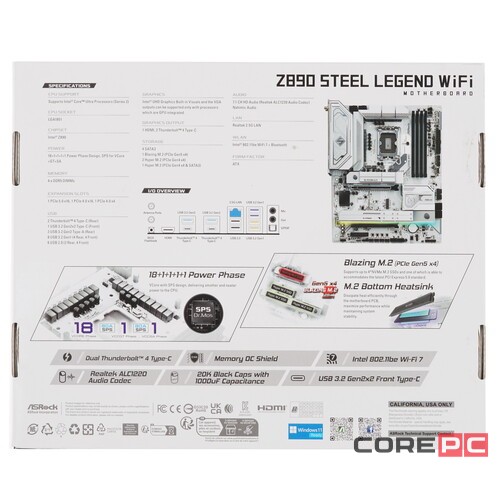 Материнская плата ASRock Z890 STEEL LEGEND WIFI