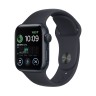 Apple Watch SE (2024) 40mm Midnight Aluminium Case with Midnight Sport Band (M/L)