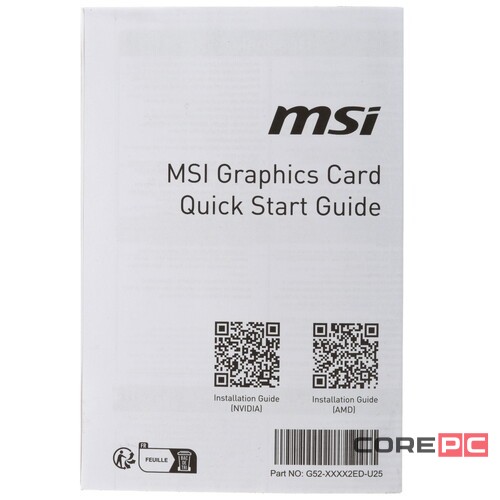 Видеокарта MSI (RTX 3050 VENTUS 2X 6G) GeForce RTX 3050 6GB VENTUS 2X