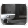 Зеркало MIXLINE Стив 800х680 (ШВ) сенсорный выключатель, светодиодная подсветка