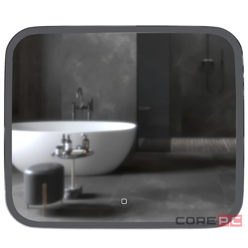 Зеркало MIXLINE Стив 800х680 (ШВ) сенсорный выключатель, светодиодная подсветка