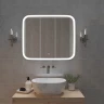 Зеркало MIXLINE Стив 800х680 (ШВ) сенсорный выключатель, светодиодная подсветка