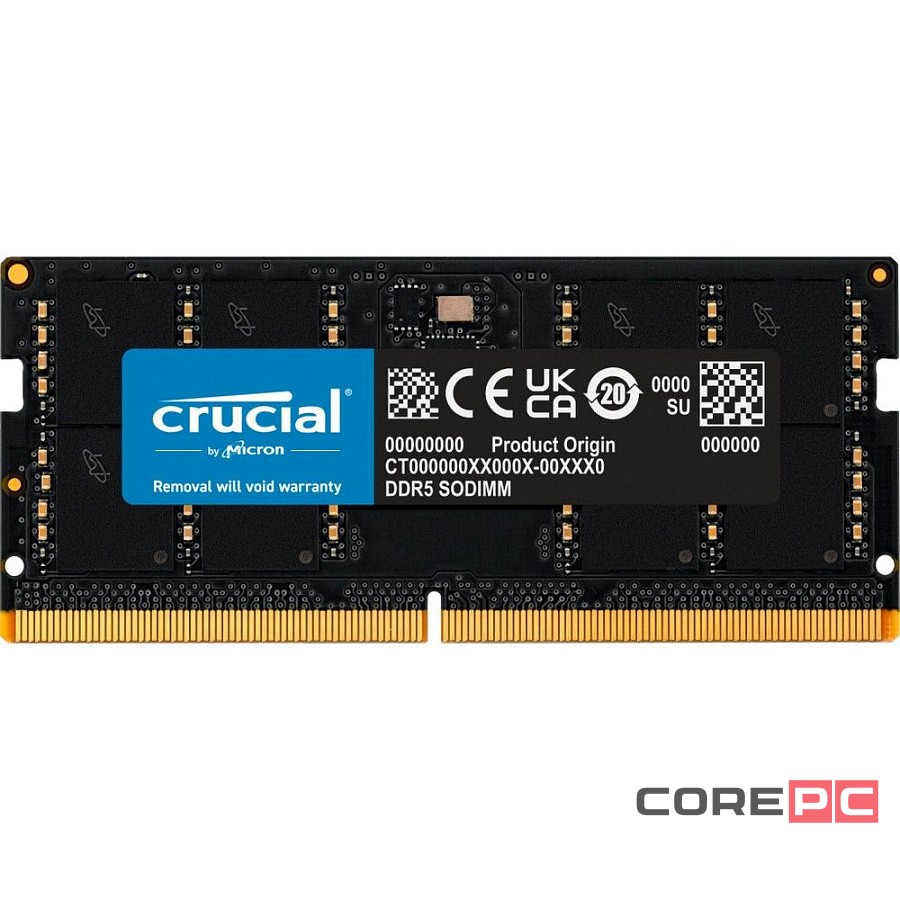 Оперативная память 32 Gb 4800 MHz CRUCIAL (CT32G48C40S5)