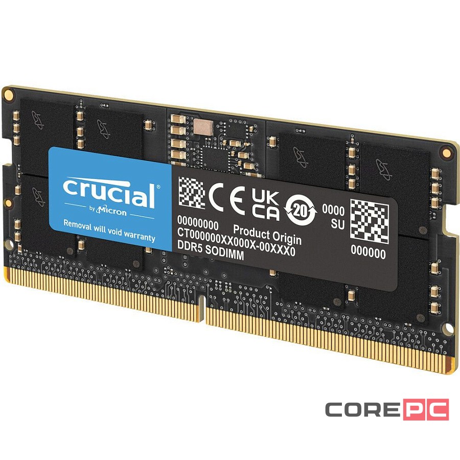 Оперативная память 32 Gb 4800 MHz CRUCIAL (CT32G48C40S5)