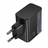 Сетевое зар. устр. Hoco CS74A 1USB/1C 20W QC3.0 черное